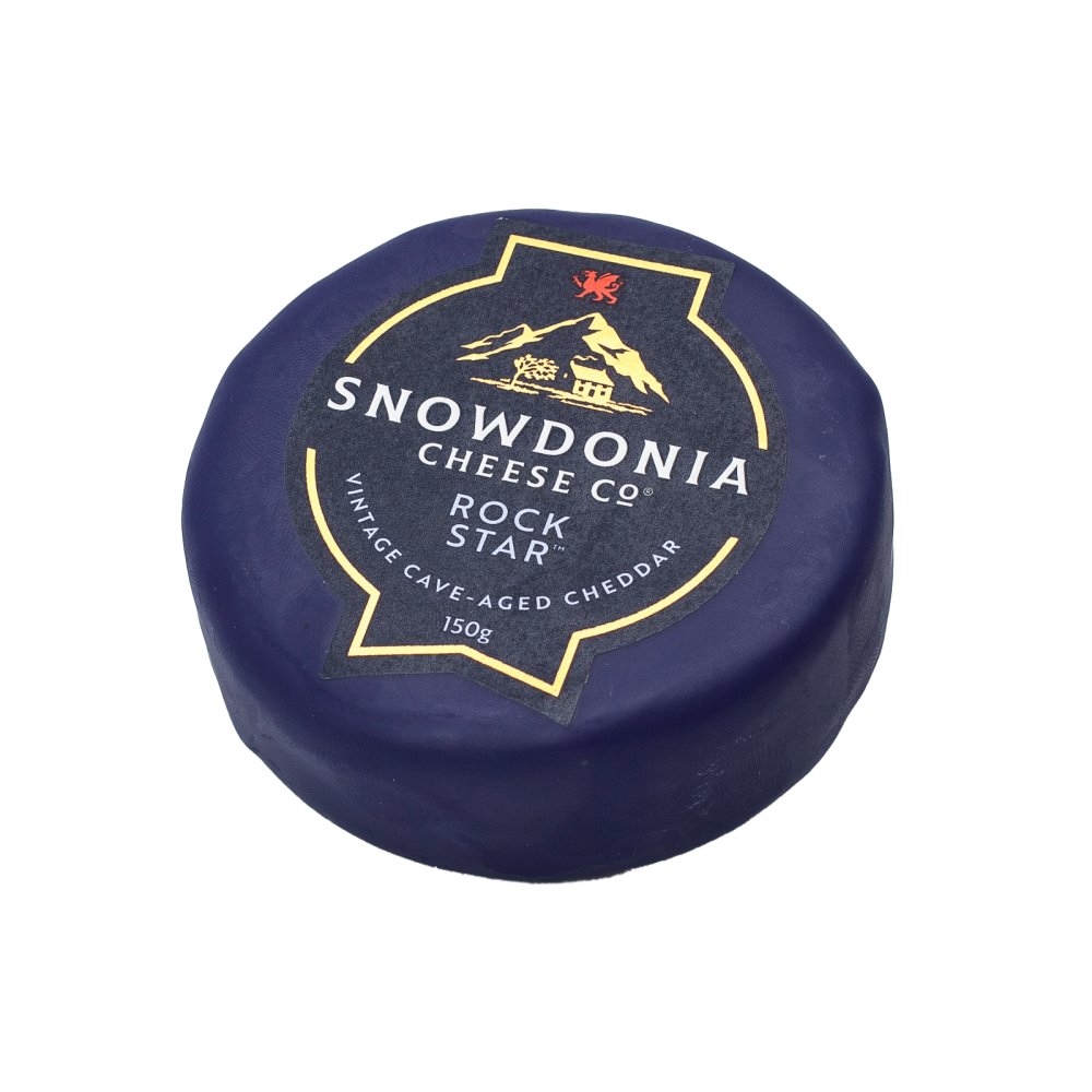 Snowdonia Rock Star Cheddar (Dojrzewający w jaskini) - ser rzemieślniczy z 🇬🇧Wielka Brytania
